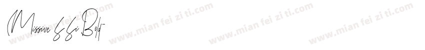 Missive SSi Bold字体转换